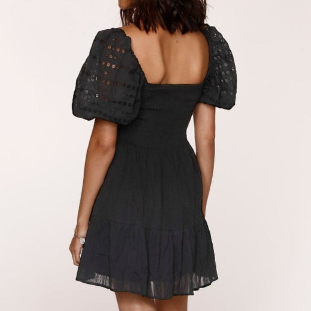 Heartloom  Black Cella Dress NWT - Picture 4 of 5